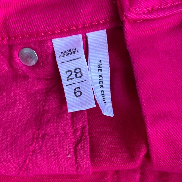 LOFT The Kick Crop Jeans, size 28/6. - Picture 3 of 11